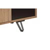 Phenix black bauwens 1 lade industrieel scarlet oak trendy 4 deuren dressoir