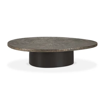 Salontafel Slice Coffee Table Oval Minerals Whisky 25931 Ethnicraft