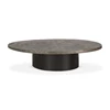 Gedraaid Salontafel Slice Coffee Table Oval Minerals Whisky 25931 Ethnicraft