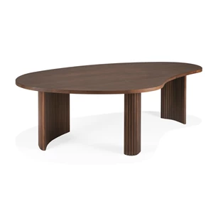 Salontafel Teak Boomerang Brown Coffee Table 10092 Ethnicraft