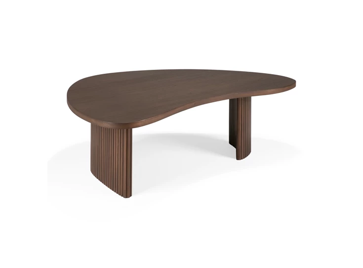 Salontafel Teak Boomerang Brown Coffee Table 10091 Ethnicraft
