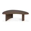 Front Salontafel Teak Boomerang Brown Coffee Table 10091 Ethnicraft