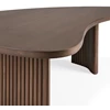 Zijde Salontafel Teak Boomerang Brown Coffee Table 10091 Ethnicraft