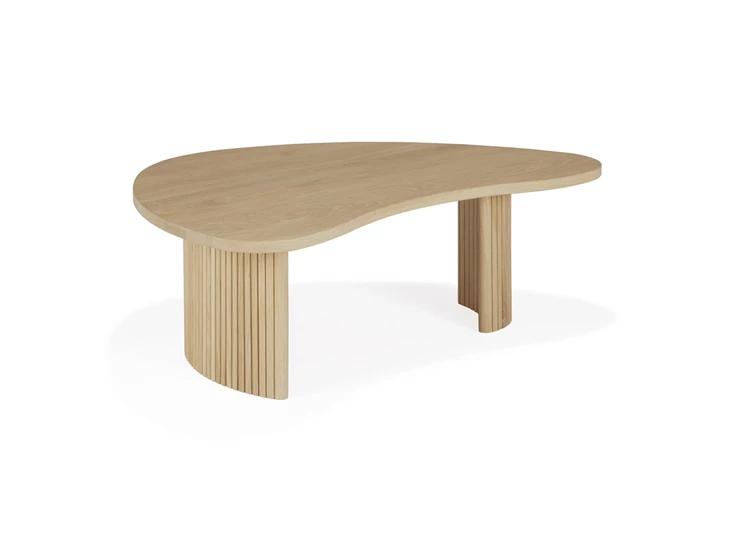 Salontafel Oak Boomerang Coffee Table 50791 Ethnicraft