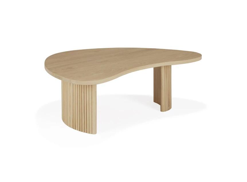 Salontafel Oak Boomerang Coffee Table 50791 Ethnicraft