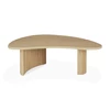 Front Salontafel Oak Boomerang Coffee Table 50791 Ethnicraft