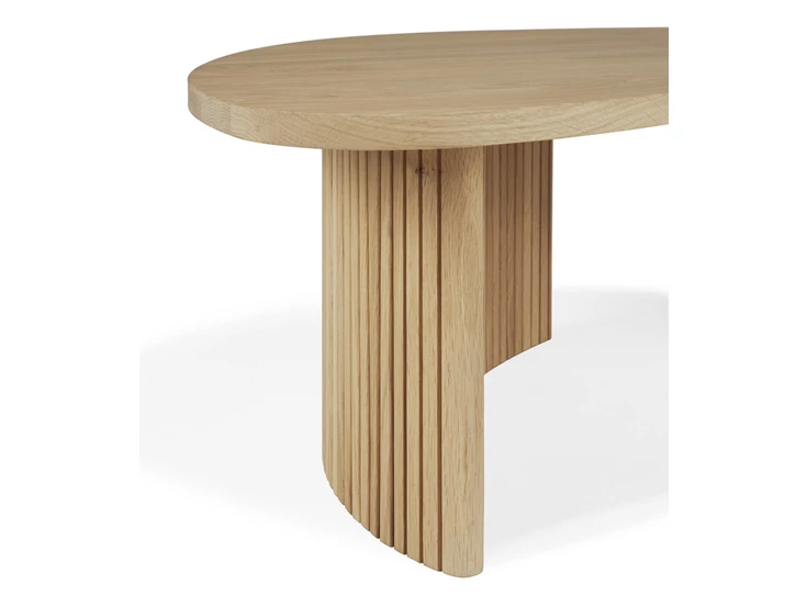 Onderstel Salontafel Oak Boomerang Coffee Table 50791 Ethnicraft