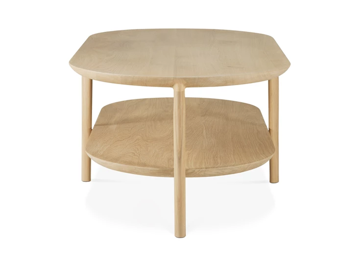 Zijkant Salontafel Oak Bok Coffee Table Oblong 51585 Ethnicraft