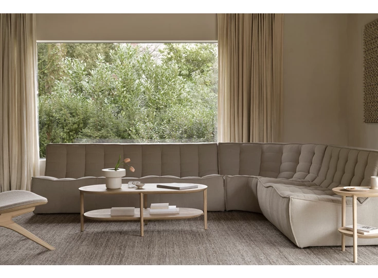 Uitzoom Salontafel Oak Bok Coffee Table Oblong 51585 Ethnicraft