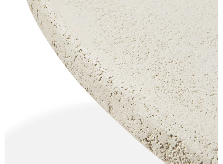 Detail Eettafel Elements Dining Table Round Microcement Off White 26423 Ethnicraft