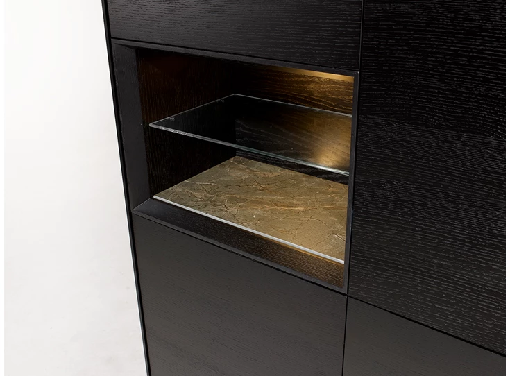 Barkast Zen 155x180x47cm - ZEHK6.DPP/PPT detail planken