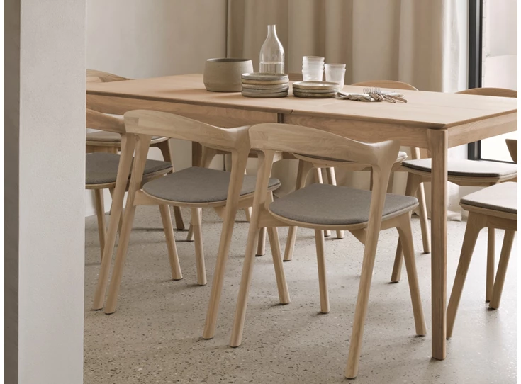 Sfeerfoto open Verlengbare tafel Oak Bok Extendable Dining Table 51487 Ethnicraft