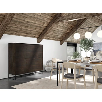 Hoge kast Zen 155x180x47cm - ZEHK6.PPP/PPP