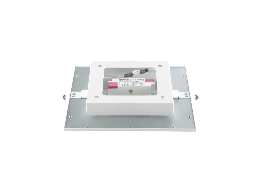 Salobrena 1- plafondarmatuur- led- 300x300- 4000K - bevestiging