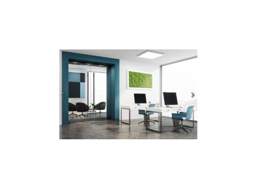 Salobrena 1- plafondarmatuur- led- 300x300- 4000K- sfeerbeeld