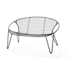 Zijkant Sofa Wire 2 seater frame zwart Joli