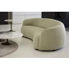 Sofa Olivo zetel 3-zit stof lichtgroen Joli
