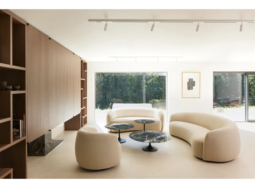 Combinatie Sofa Olivo zetel 3-zit stof beige Joli