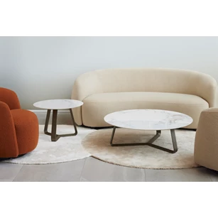 Sofa Olivo zetel 2-zit stof beige Joli