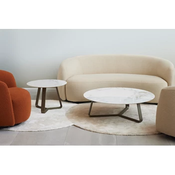 Sofa Olivo zetel 2-zit stof beige Joli