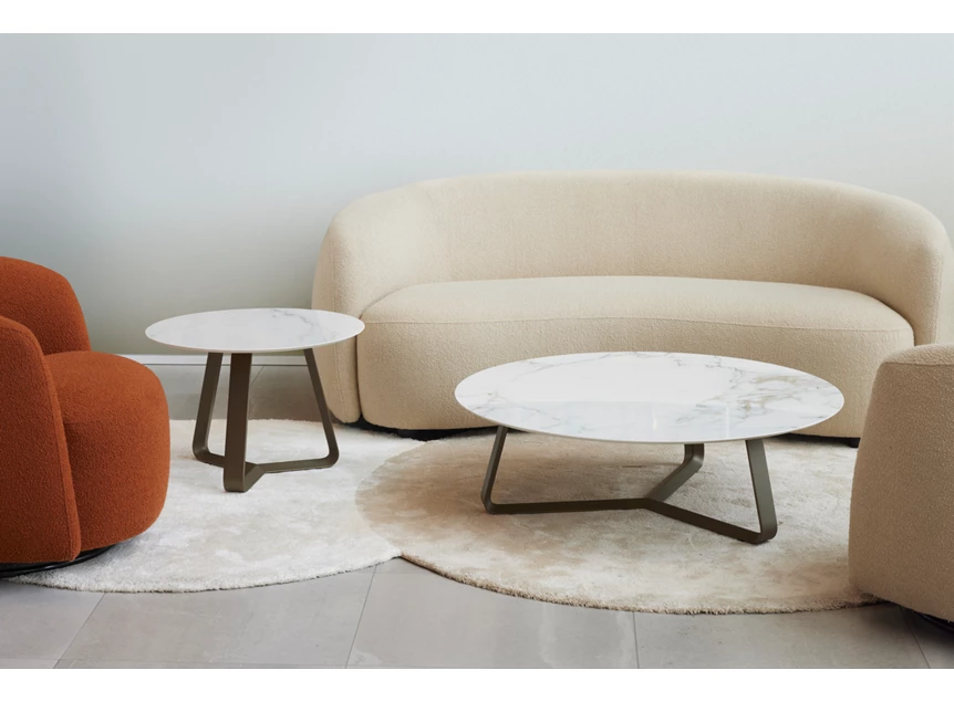 Sofa Olivo zetel 2-zit stof beige Joli