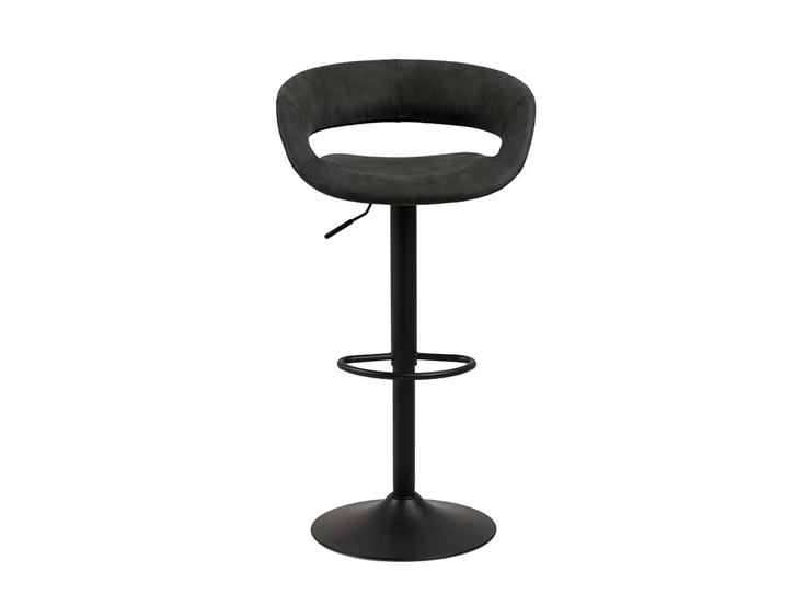 GRACE barstoel antracite stof voorkant.jpg