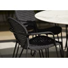Detail Outdoor Armstoel Fizz tuinstoel zwart Joli