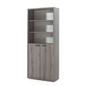 Neyt Bureaukast C Hoge Kast Pronto 2 deuren/3 vakken Sherman grijs