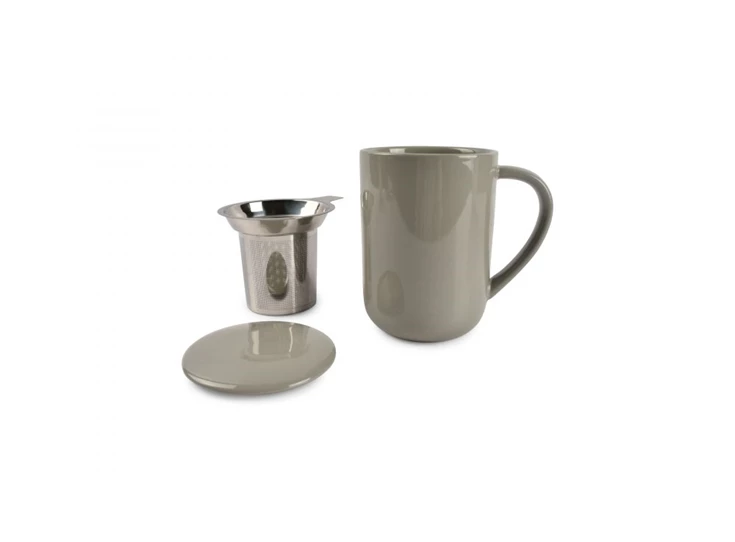 Juno theebeker- grijs- 50cl- uit elkaar