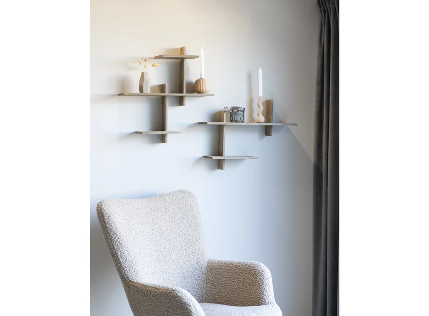 hangrek Wall shelf, pinewood 53x15x56 cm- sfeerbeeld