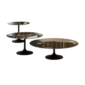 Salontafel Central set round keramiek Joli