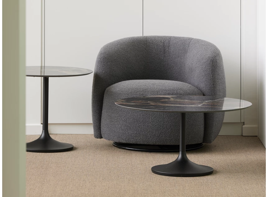 Salontafel Central kleine set round keramiek Joli