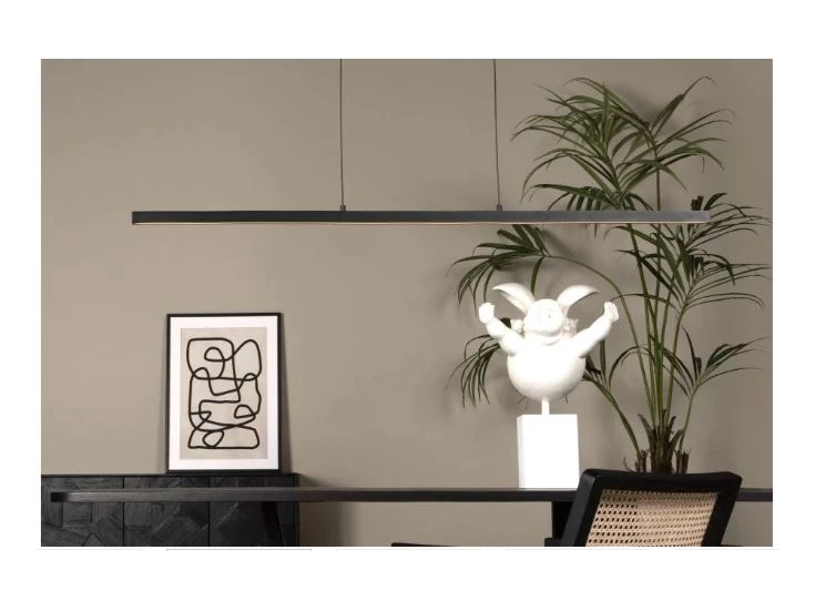 SIGMA - Hanglamp - LED Dimb. - 1x36W 2700K - Zwart- sfeerbeeld