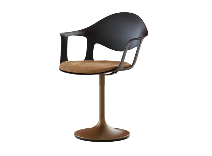 Armstoel Sepia Central Base zitkussen Mokka Joli