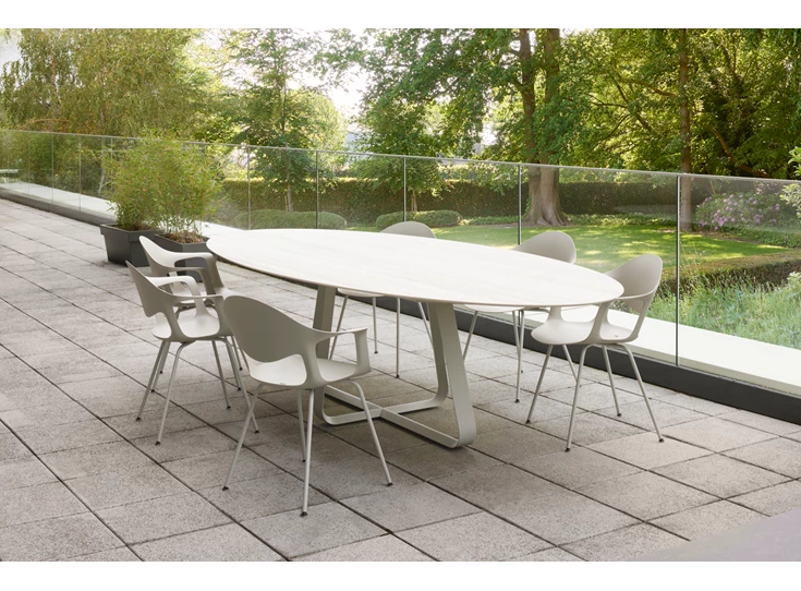 Tuinmeubel Armstoel Sepia 4-poot Joli