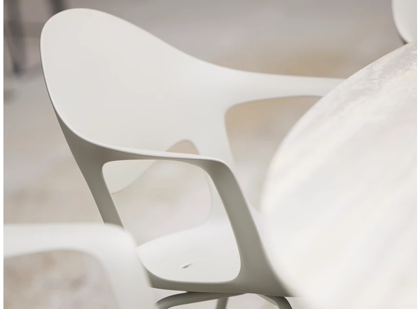 Detail outdoor Armstoel Sepia 4-poot Joli