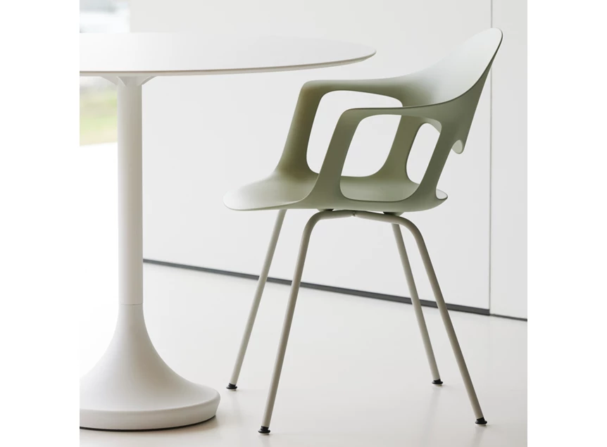 Armstoel Sepia 4-poot kuip mint Joli