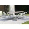 Outdoor tuintafel Tafel Central Elyps Big keramiek Bianco d'Oro Joli