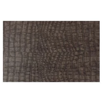 Krokodillook placemat- 30x45cm- bruin