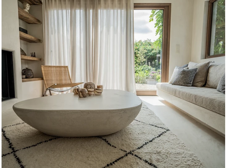 Salontafel Tomelle Keivormig Mortex Liz Tables