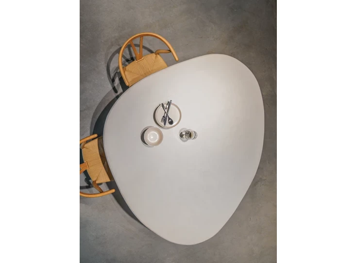 Bovenkant Tafel Cyllene keivormig mortex Liz Tables