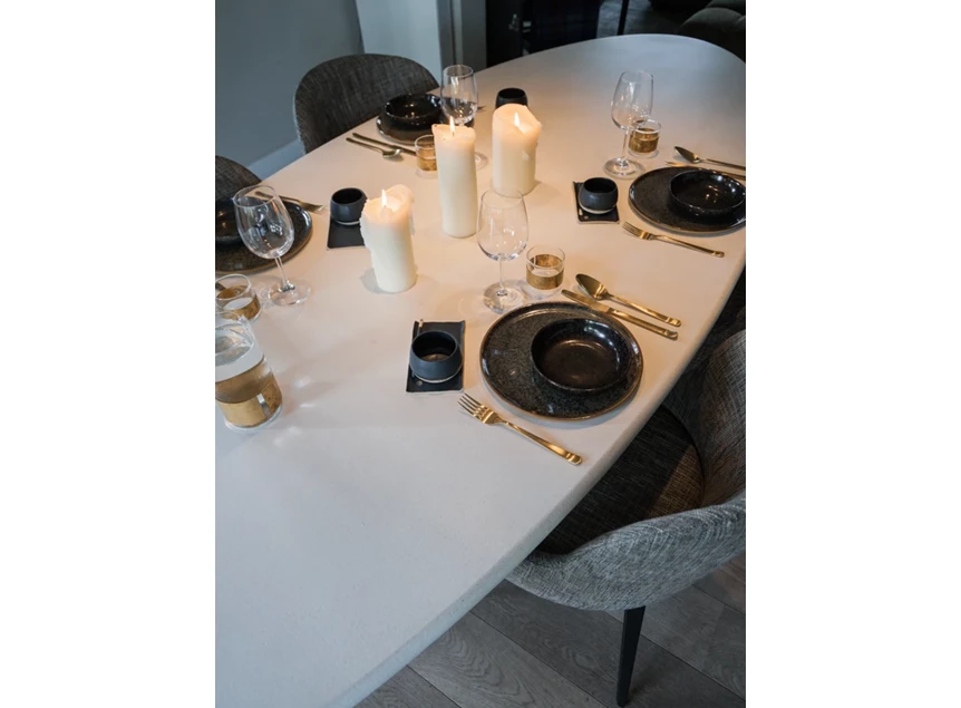 Bovenkant Tafel Eleva ellips Mortex Liz Tables