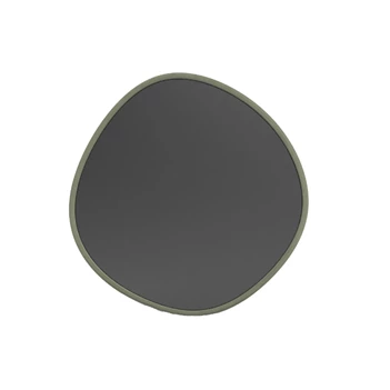 Spiegel Gusa 02 Round Large Mortex Olive Muundo by PR-Living