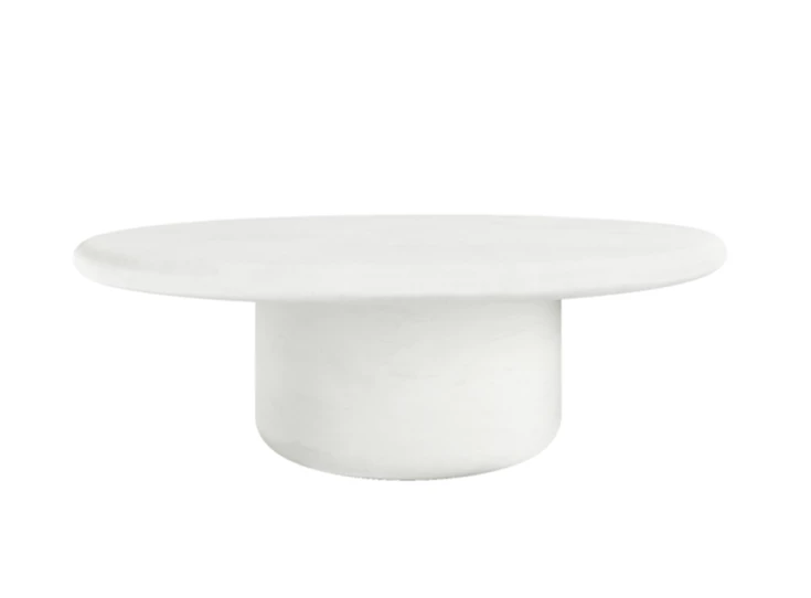 Salontafel Usoo Round Large Mortex Salt Muundo PR-Living