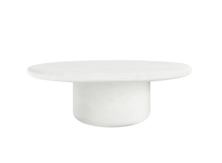 Salontafel Usoo Round Large Mortex Salt Muundo PR-Living