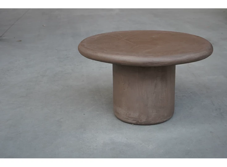 Salontafel Usoo Round Medium Earth Salt Muundo PR-Living