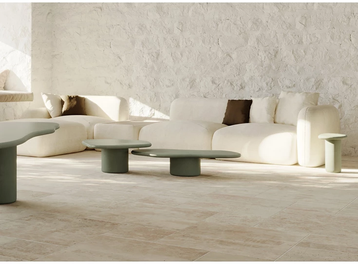 Front Salontafel Laini large Mortex Olive Muundo PR-Living