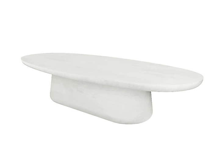 Salontafel Maana Oval Mortex Salt Muundo PR-Living