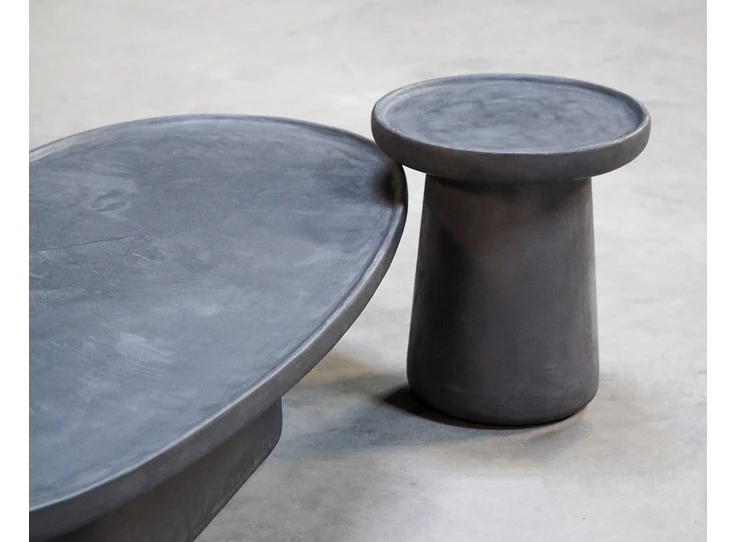 Bijzettafel Maana ST Mortex Charcoal Muundo PR-Living