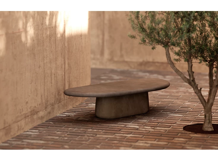 Salontafel Zuri Mortex Earth Muundo PR-Living